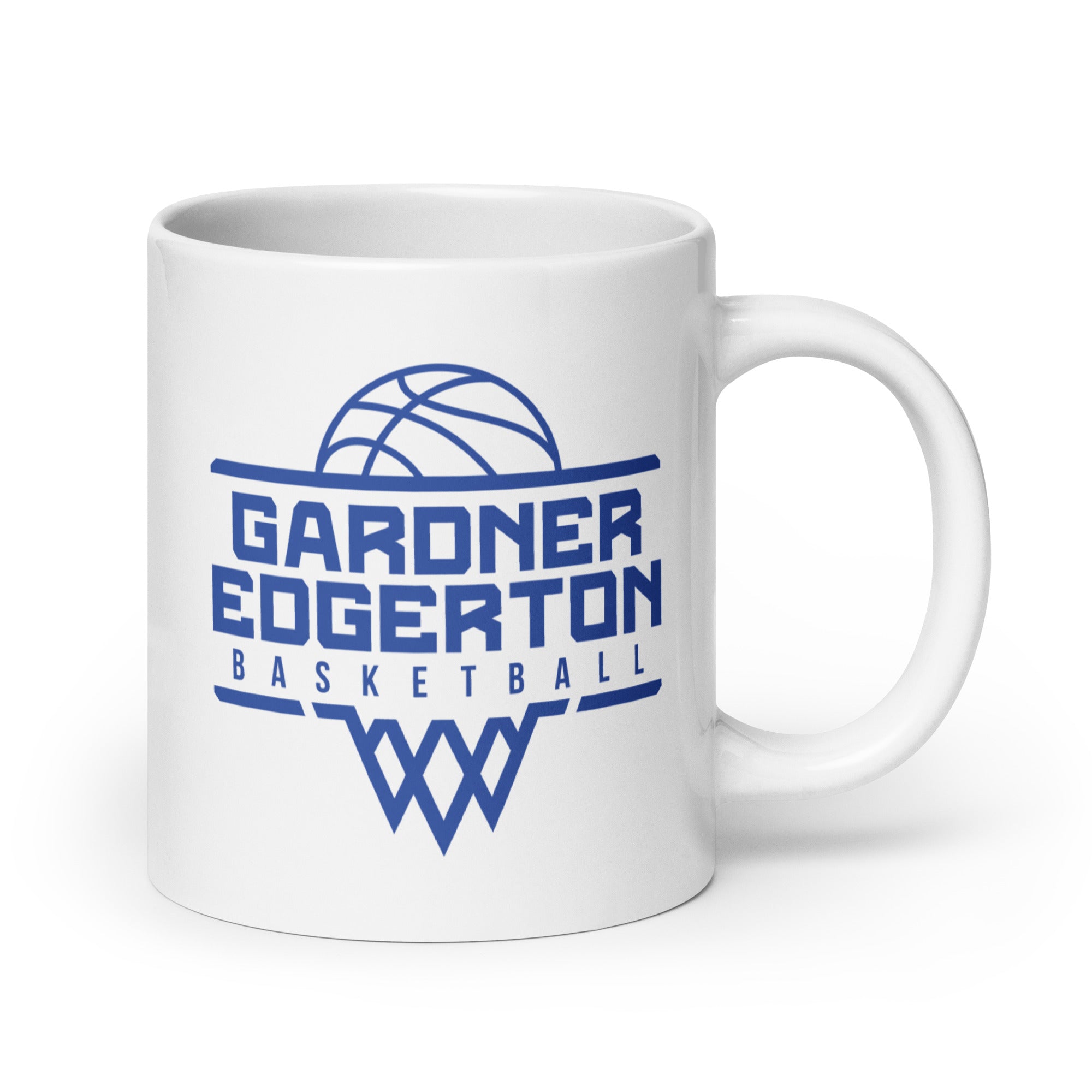 Gardner Edgerton Girl's Basketball White Glossy Mug