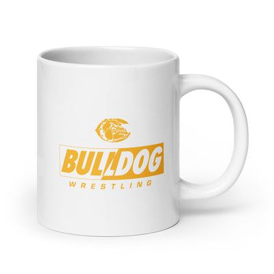 West Allis Central Wrestling White Glossy Mug