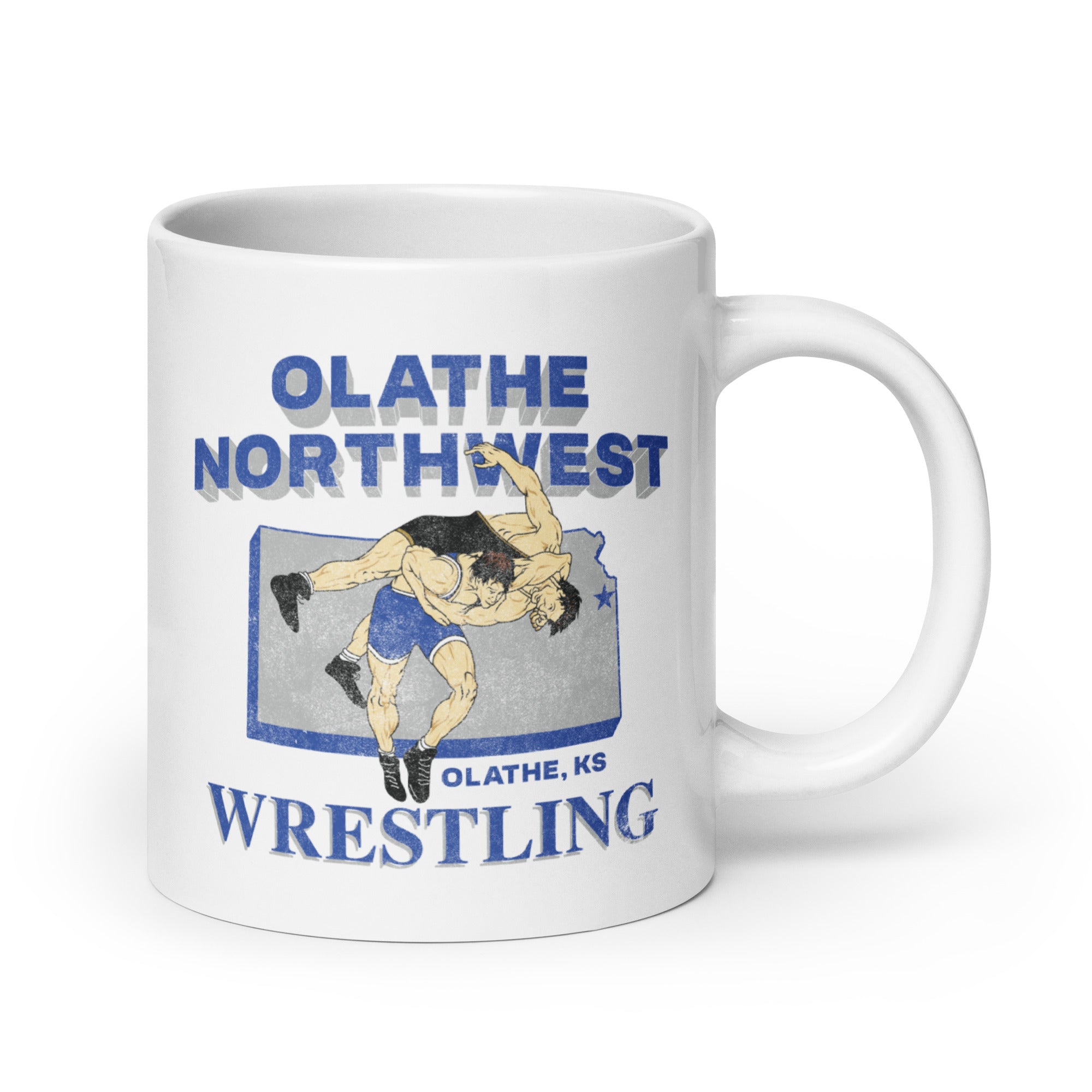 Olathe Northwest  White Glossy Mug