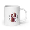 Salina Kids Wrestling Club White Glossy Mug