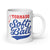 Eureka Softball White glossy mug