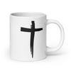 St. Stephen Lutheran Church Cross Only White Glossy Mug