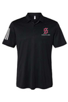 Stratford High School Adidas Floating 3-Stripes Polo - A480 (emb)