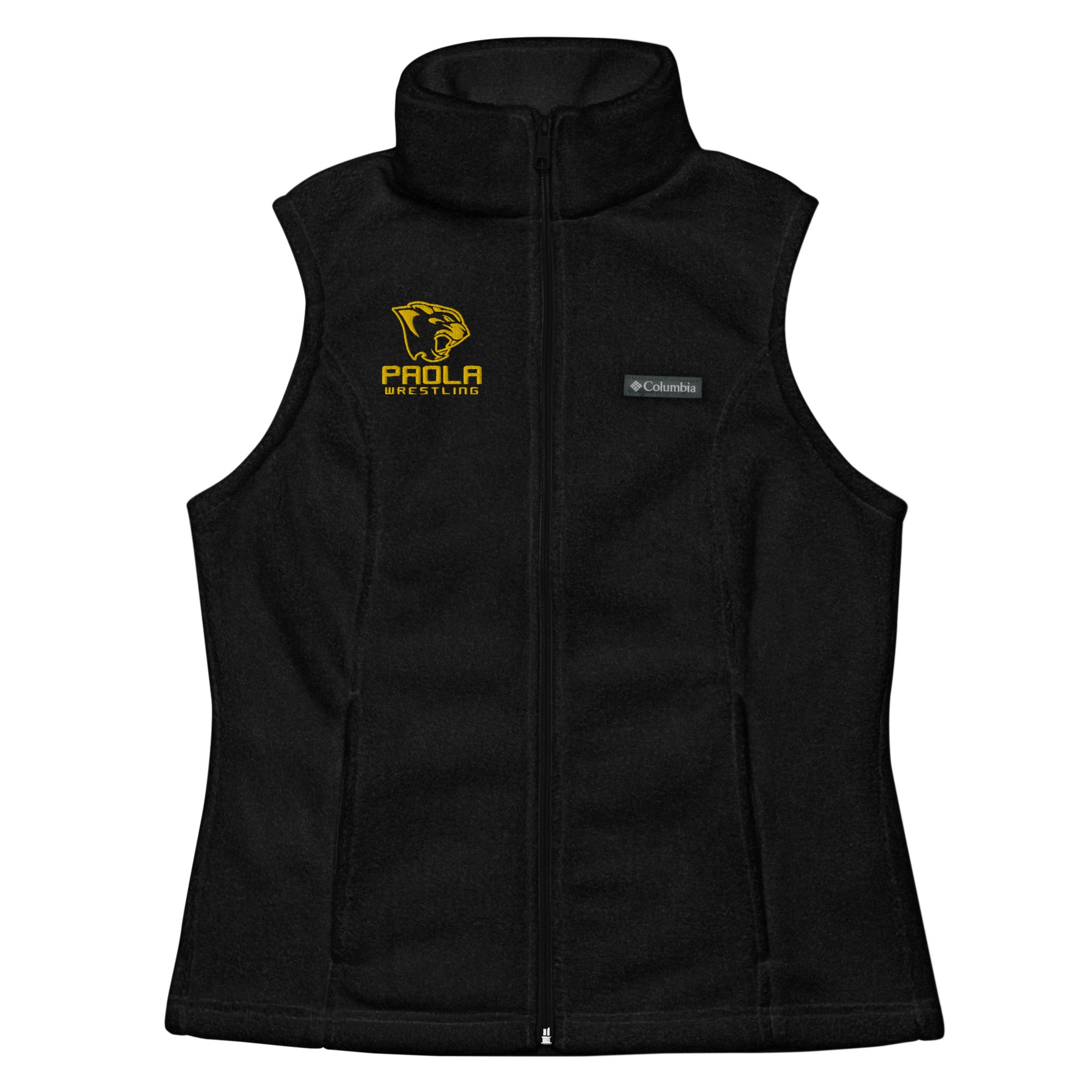 Paola Wrestling Womens Columbia Fleece Vest