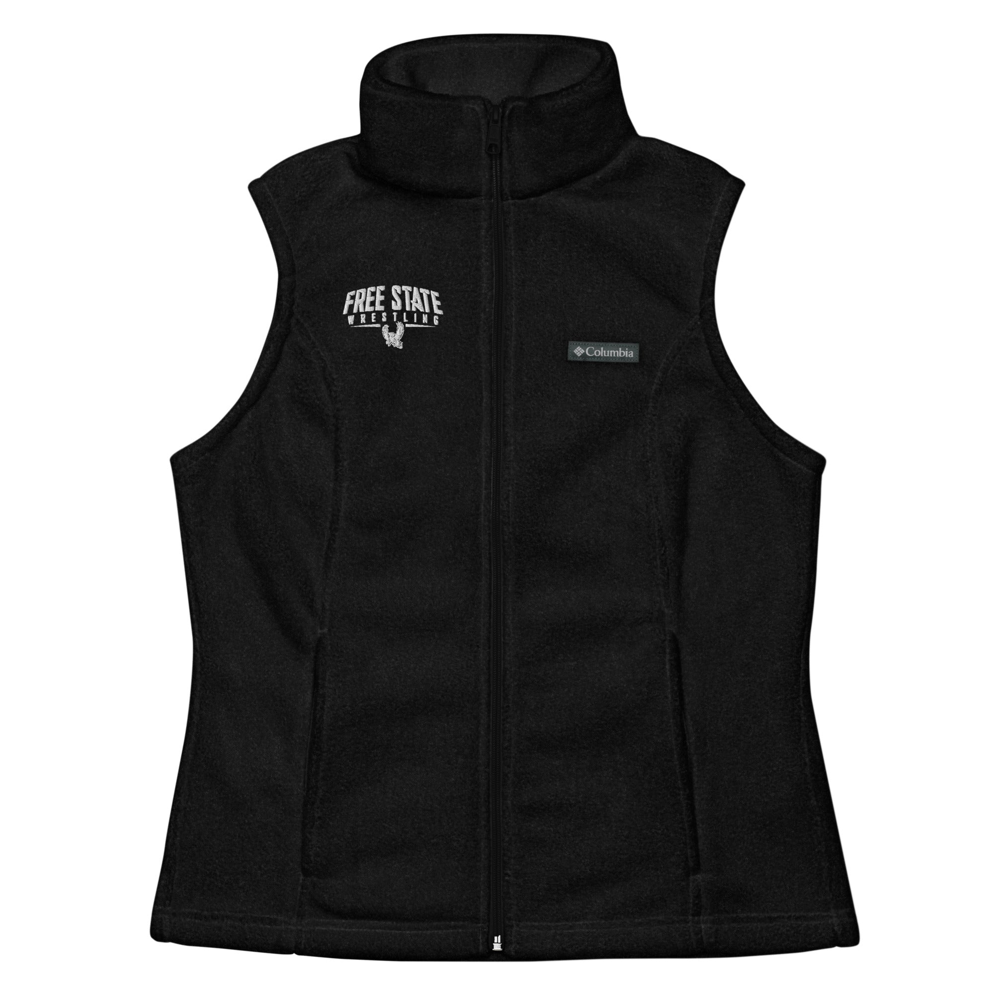 Lawrence Free State Wrestling Womens Columbia Fleece Vest