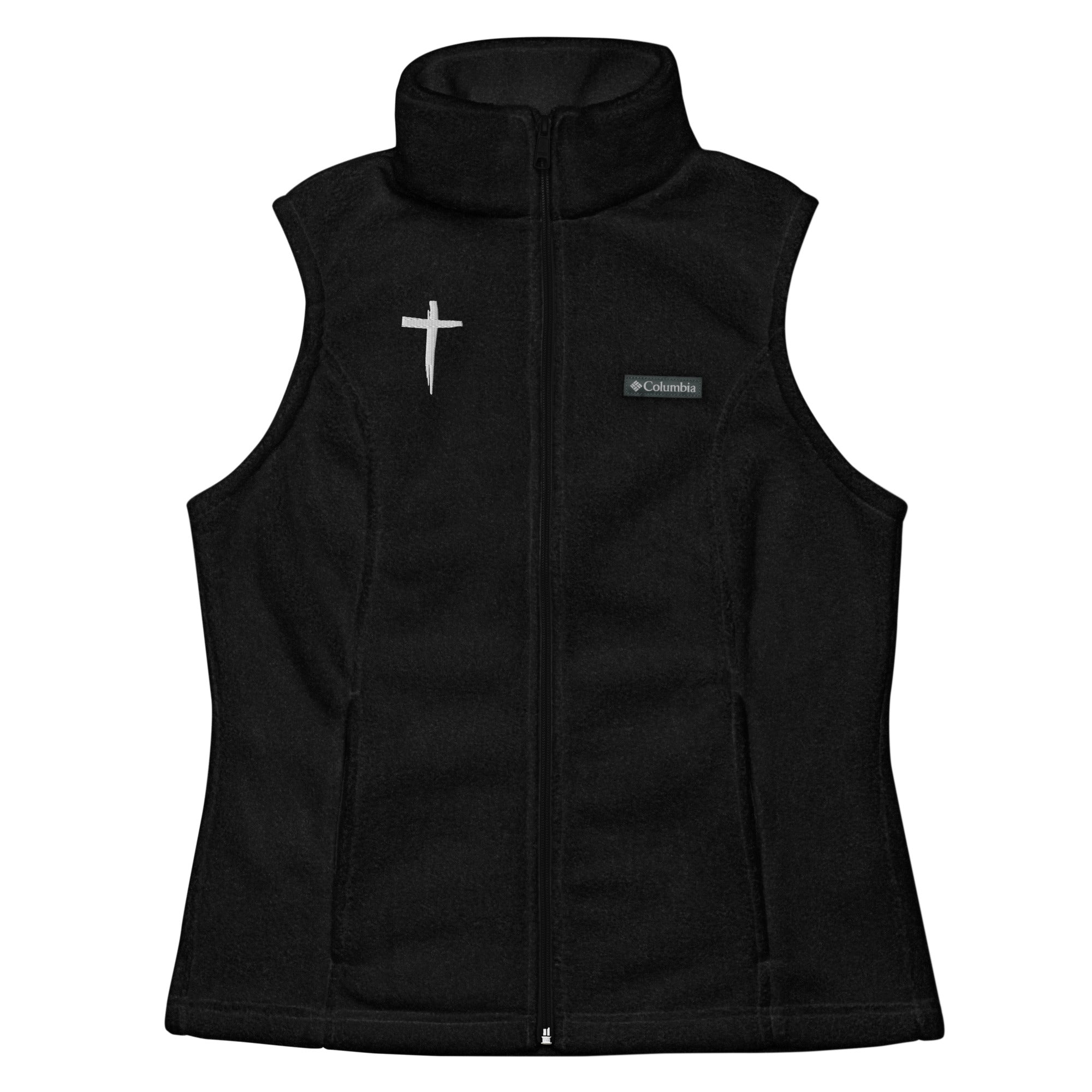 St. Stephen Lutheran Church Cross Only Womens Columbia Fleece Vest