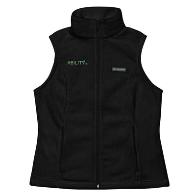 Ability KC Womens Columbia Fleece Vest