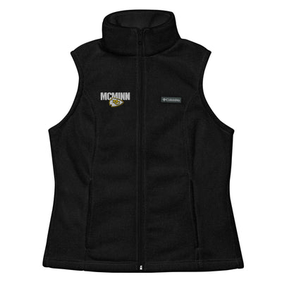 McMinn Middle School Wrestling Womens Columbia Fleece Vest