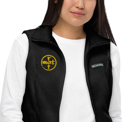 Mat Rat Wrestling Womens Columbia Fleece Vest