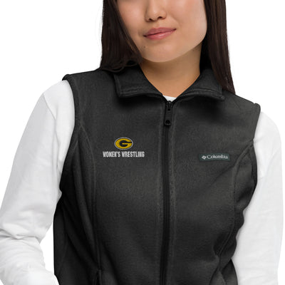 Goodland Wrestling Women's Wrestling  Womens Columbia Fleece Vest