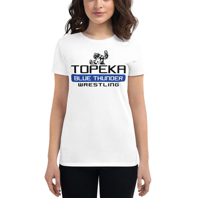 Topeka Blue Thunder Wrestling Women's short sleeve t-shirt