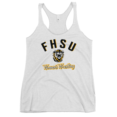 Fort Hays Women's Wrestling Womens Racerback Tank Top