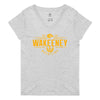 Wakeeney Wrestling Women’s v-neck t-shirt