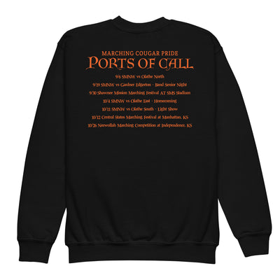 SMNW Odyssey Ports of Call Youth crewneck sweatshirt