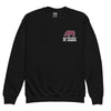 PLYAA Rhino Football Youth crewneck sweatshirt