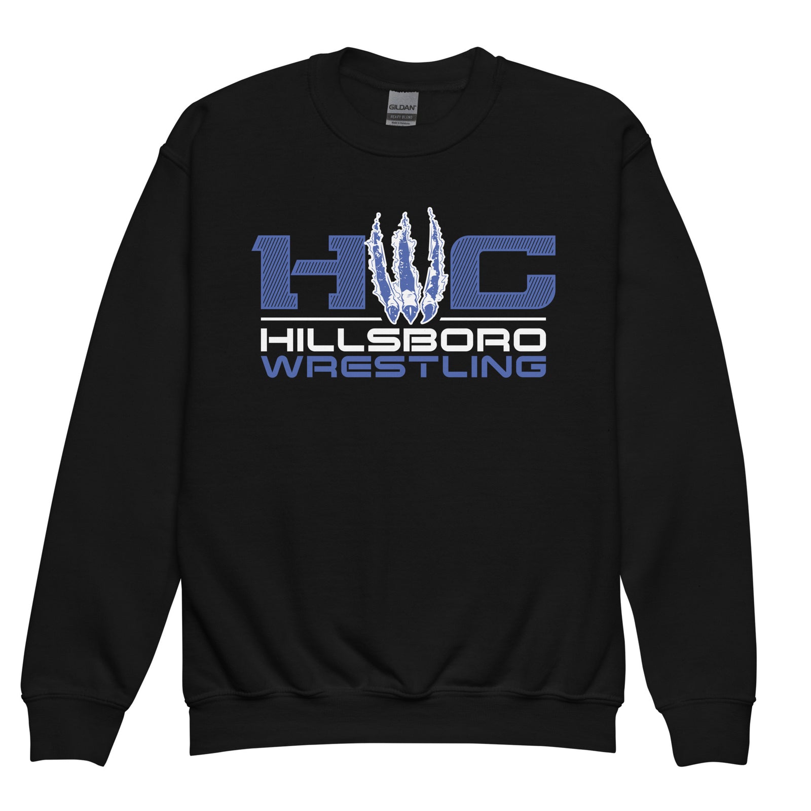 Hillsboro Wrestling Club Youth Crewneck Sweatshirt