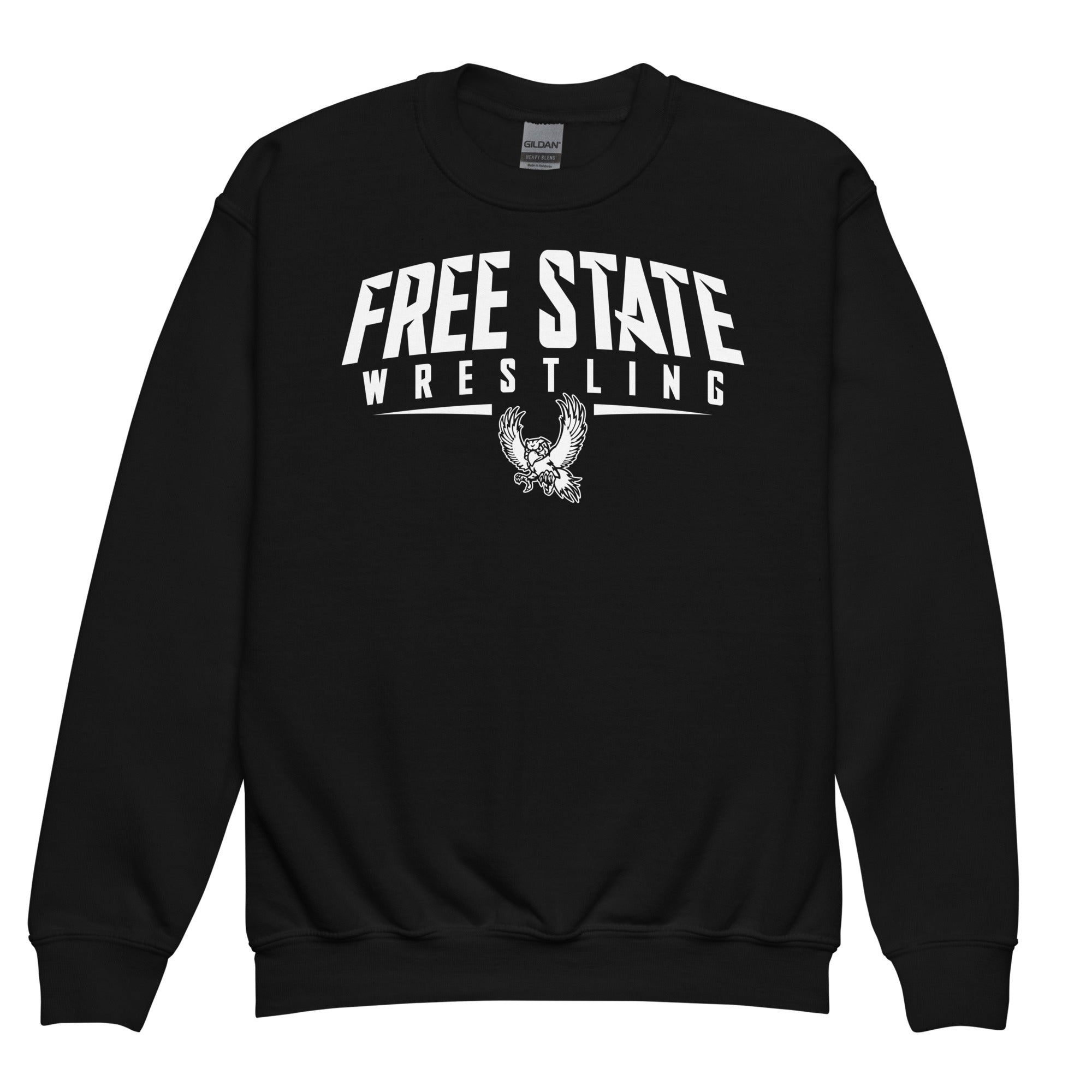 Lawrence Free State Wrestling Youth Crewneck Sweatshirt