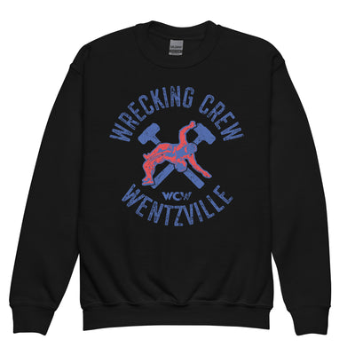 Wrecking Crew Wrestling Youth Crew Neck Sweatshirt