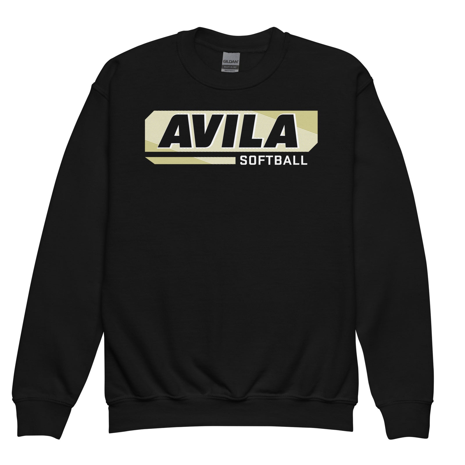 Avila Softball Youth Crew Neck Sweatshirt
