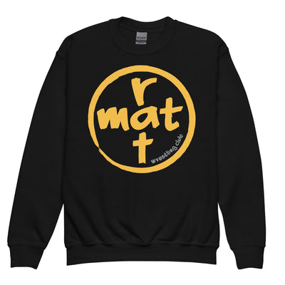 Mat Rat Wrestling Youth Crew Neck Sweatshirt