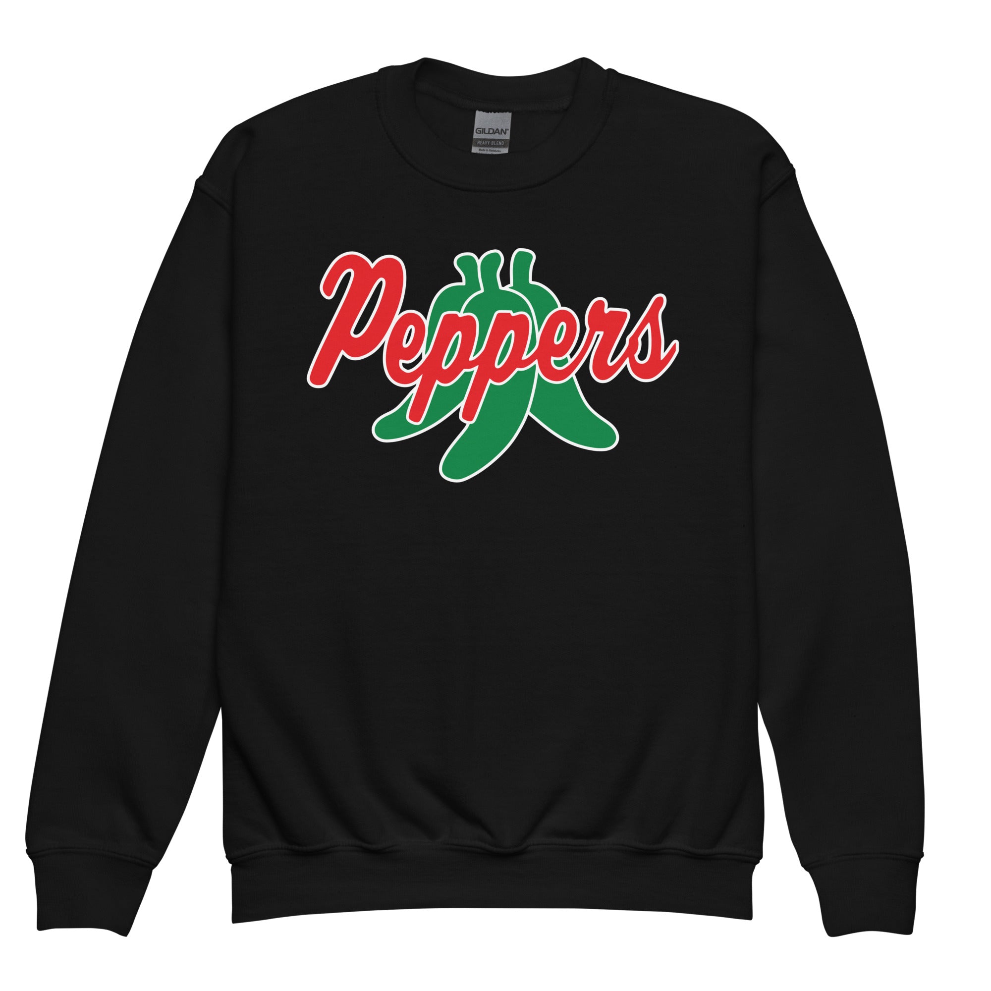 Peppers Softball Youth crewneck sweatshirt