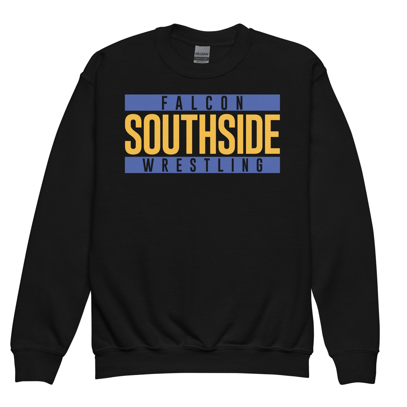 Olathe South Wrestling Youth Crew Neck Sweatshirt