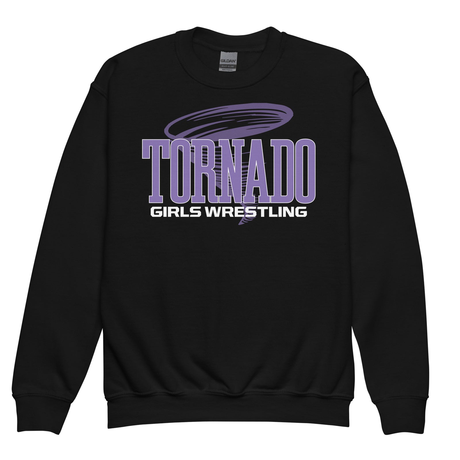 Susan B. Anthony Girls Wrestling Youth Crew Neck Sweatshirt