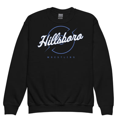 Hillsboro HS Wrestling Youth Crew Neck Sweatshirt