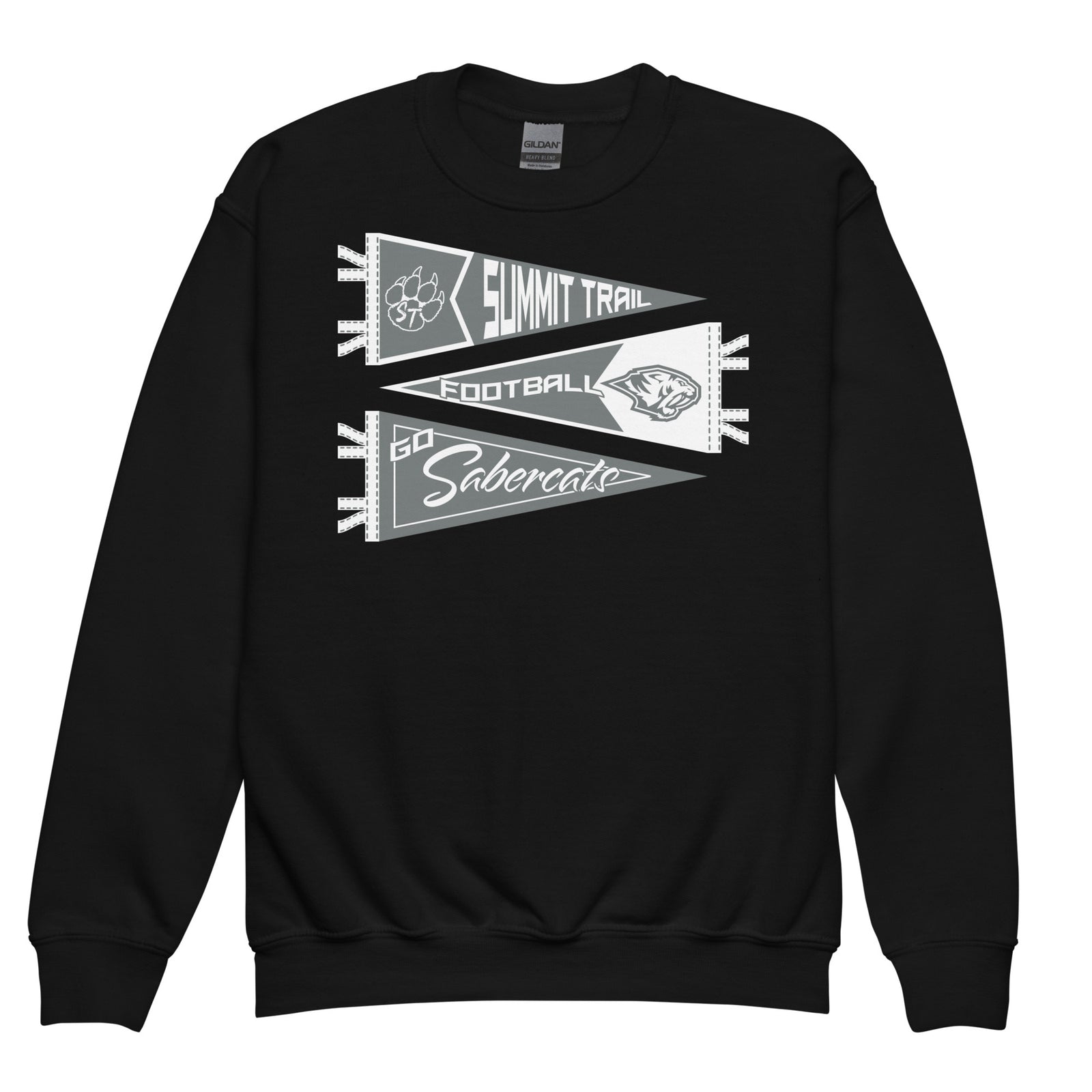 Summit Trail Middle School Football Youth Crewneck Sweatshirt