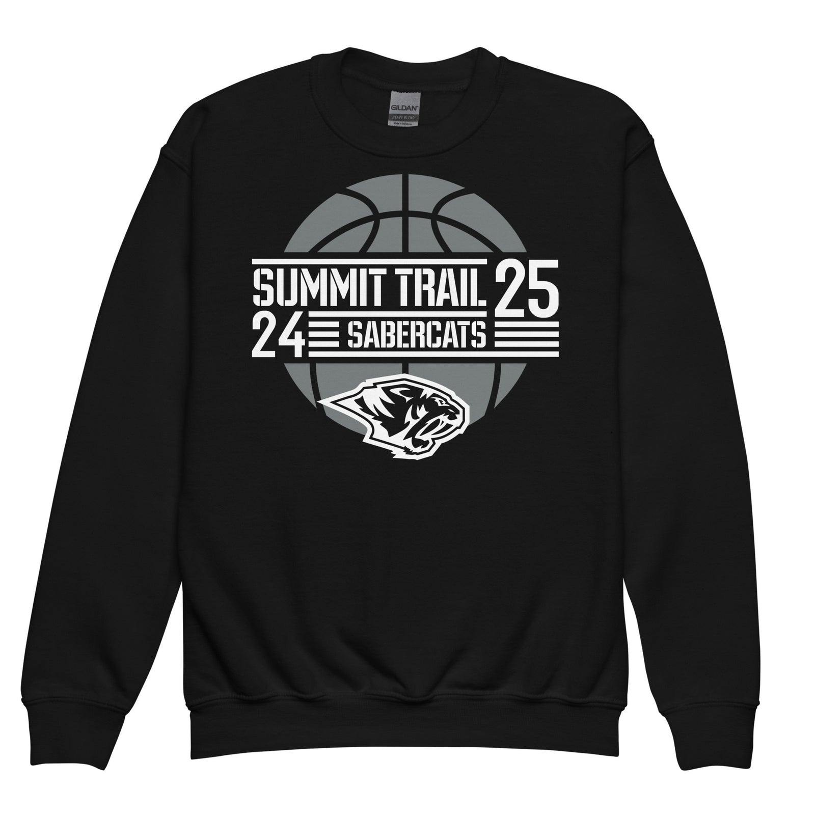 Summit Trail Middle School Basketball Youth Crewneck Sweatshirt