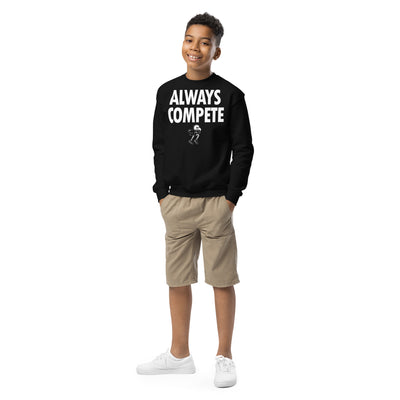 Olathe North XC Always Compete Youth Crew Neck Sweatshirt