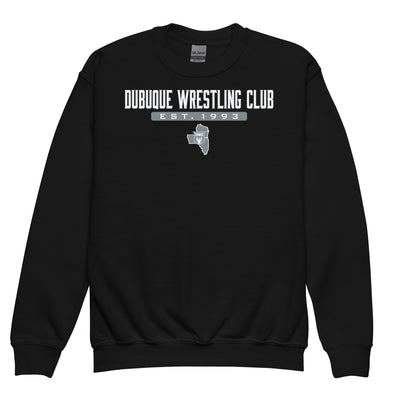 Dubuque Wrestling Club Youth Crew Neck Sweatshirt