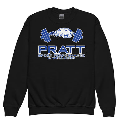 Pratt Community College Sport Performance & Wellness Youth Crew Neck Sweatshirt