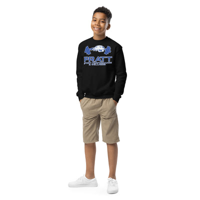 Pratt Community College Sport Performance & Wellness Youth Crew Neck Sweatshirt