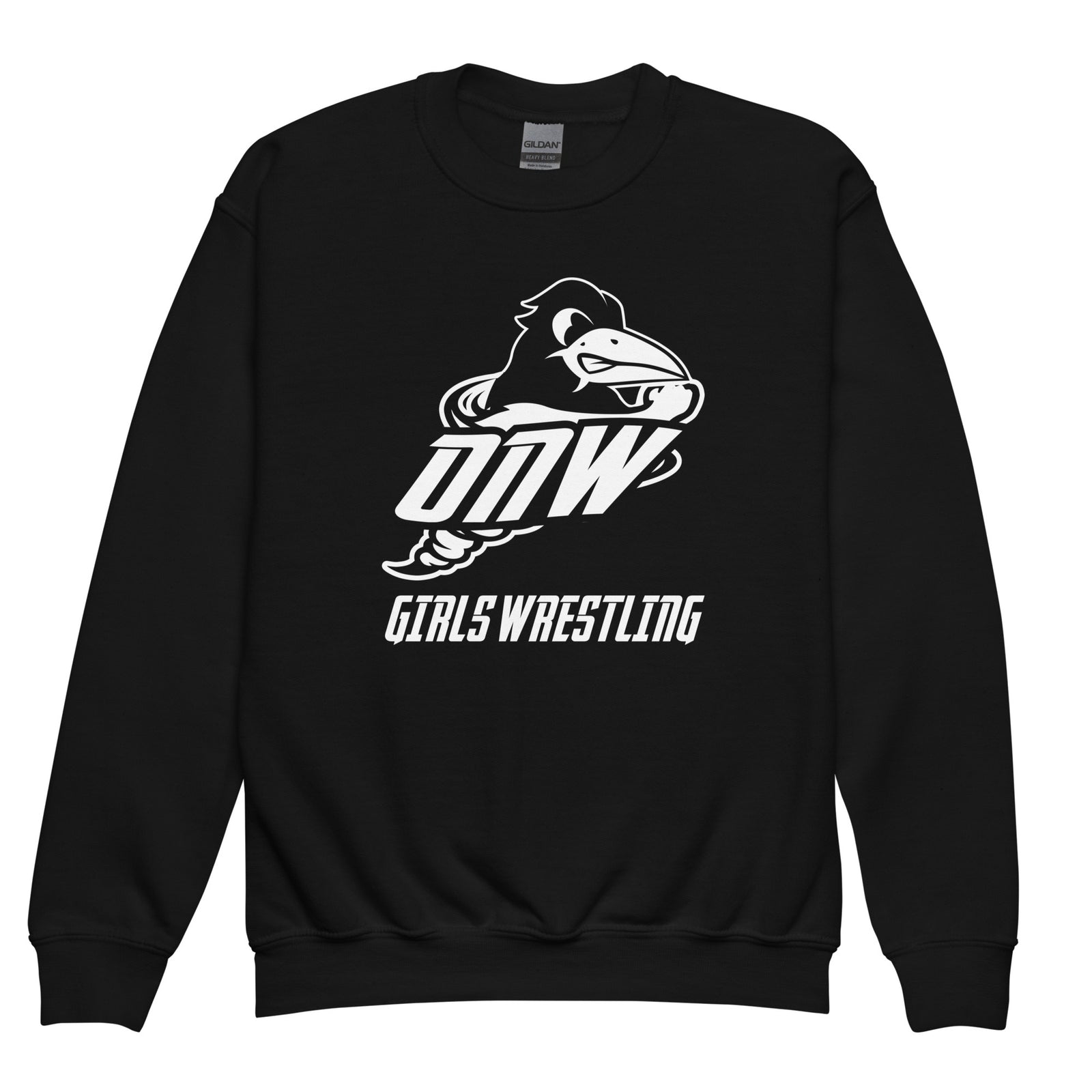 ONW Girls Wrestling Youth crewneck sweatshirt
