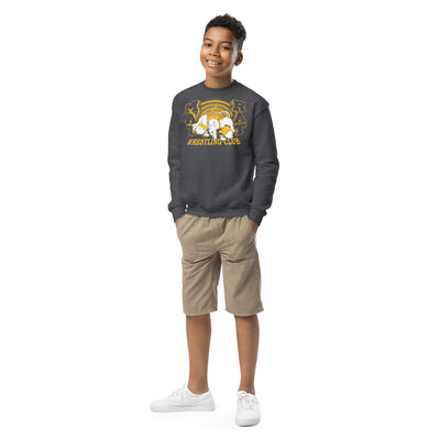 Mat Rat Wrestling Youth Crew Neck Sweatshirt