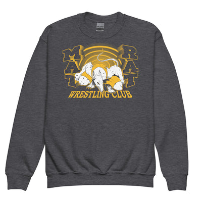 Mat Rat Wrestling Youth Crew Neck Sweatshirt