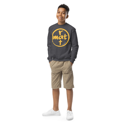 Mat Rat Wrestling Youth Crew Neck Sweatshirt