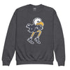 Olathe North Track & Field Mascot Youth crewneck sweatshirt