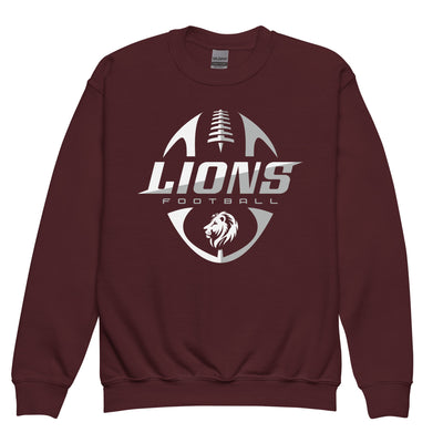 Lions Football Youth crewneck sweatshirt