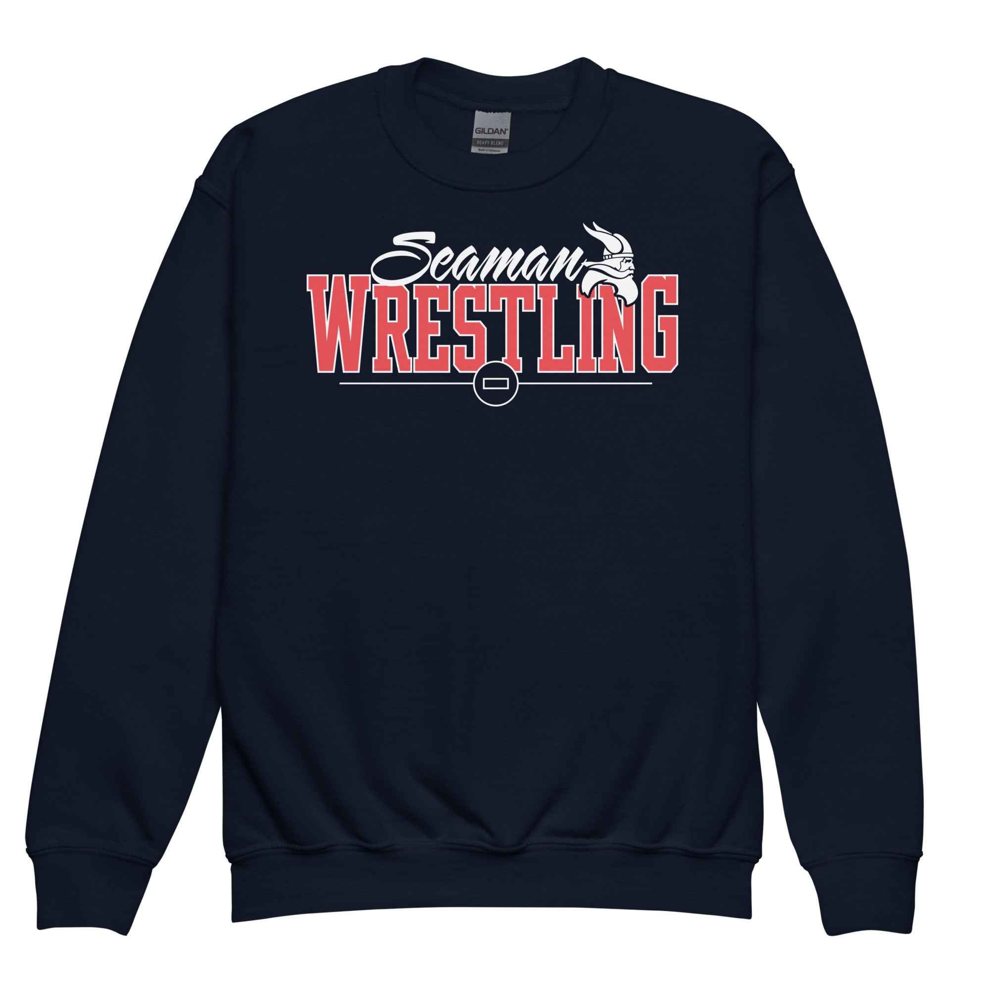 Topeka Seaman Wrestling Youth Crewneck Sweatshirt