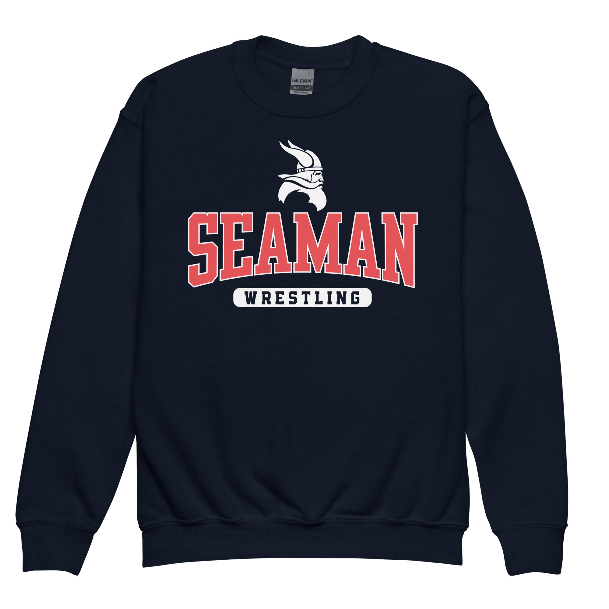 Topeka Seaman Wrestling Youth Crewneck Sweatshirt