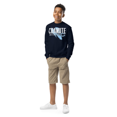 Chanute Wrestling Club Youth Crew Neck Sweatshirt