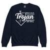 Colby Community College Softball Youth Crew Neck Sweatshirt