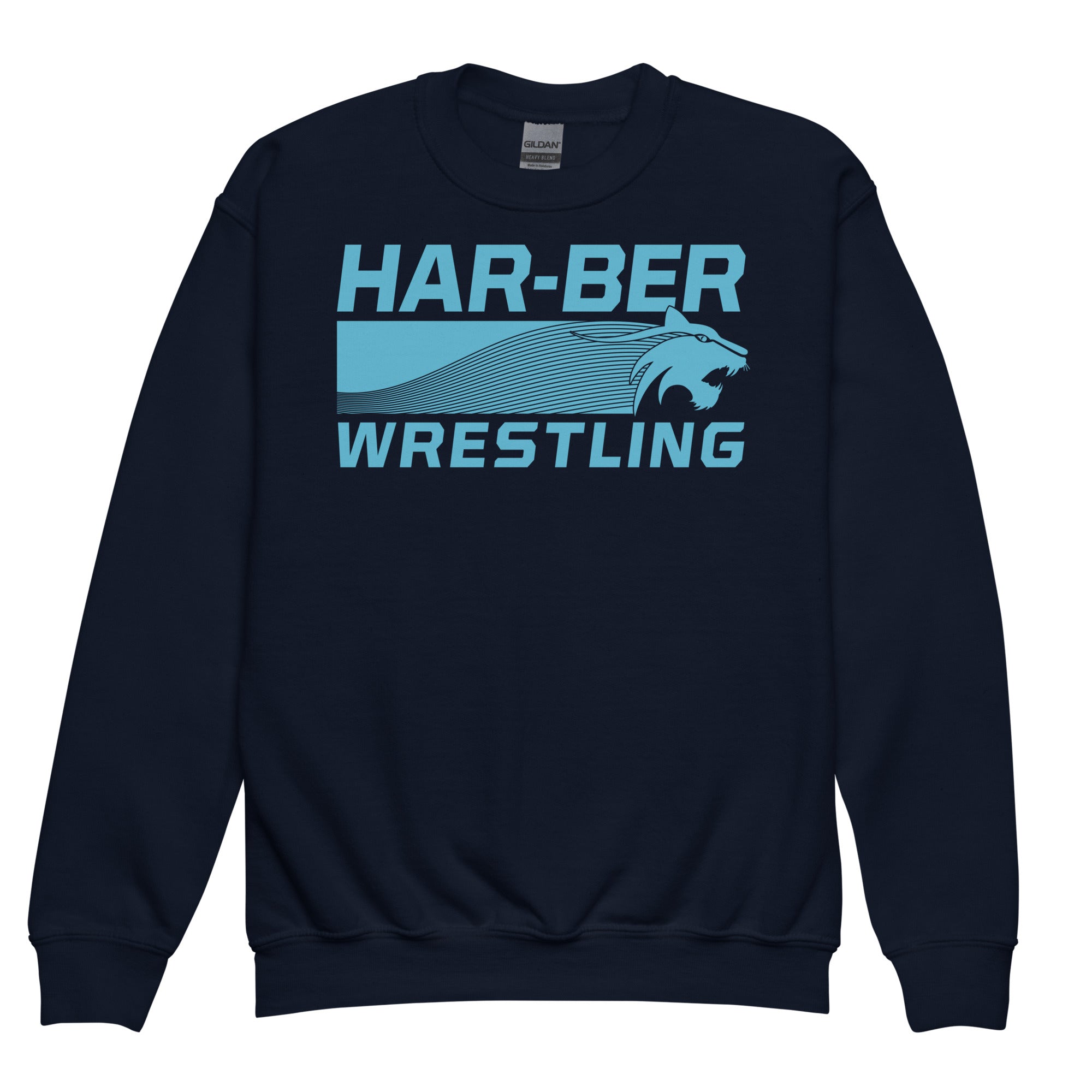 Har-Ber Wrestling Youth Crew Neck Sweatshirt