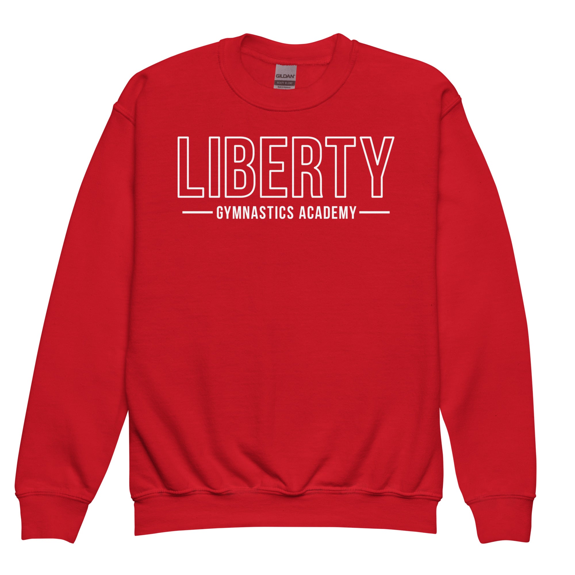 Liberty Gymnastics Academy Youth Crew Neck Sweatshirt