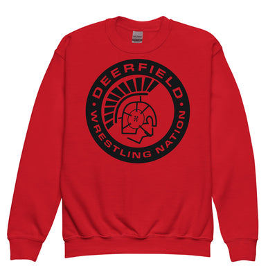 Deerfield Wrestling Youth Crew Neck Sweatshirt