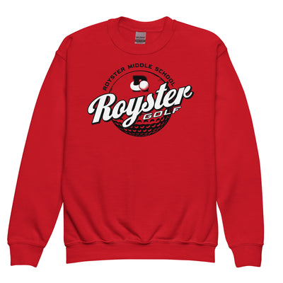 Royster Rockets Golf Youth Crew Neck Sweatshirt