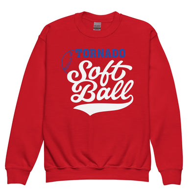 Eureka Softball Youth crewneck sweatshirt