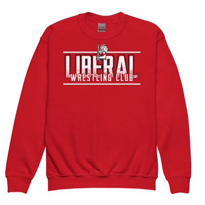 Liberal Wrestling Club Youth Crew Neck Sweatshirt